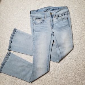 AE (2R) Super Stretch Kickboot Jeans Fresh Bright